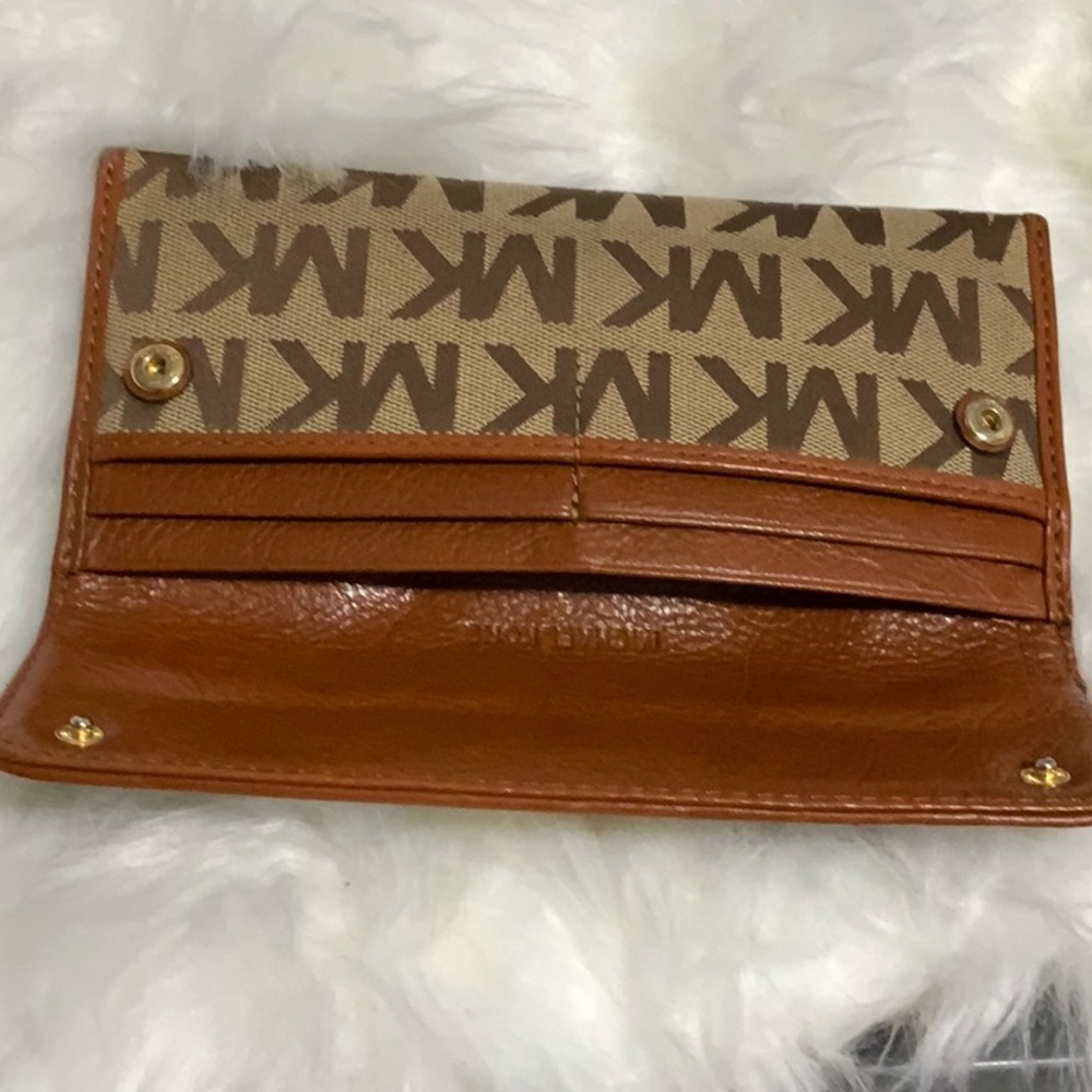👜Vintage MICHAEL KORS monogram canvas wallet👛 - Picture 14 of 16